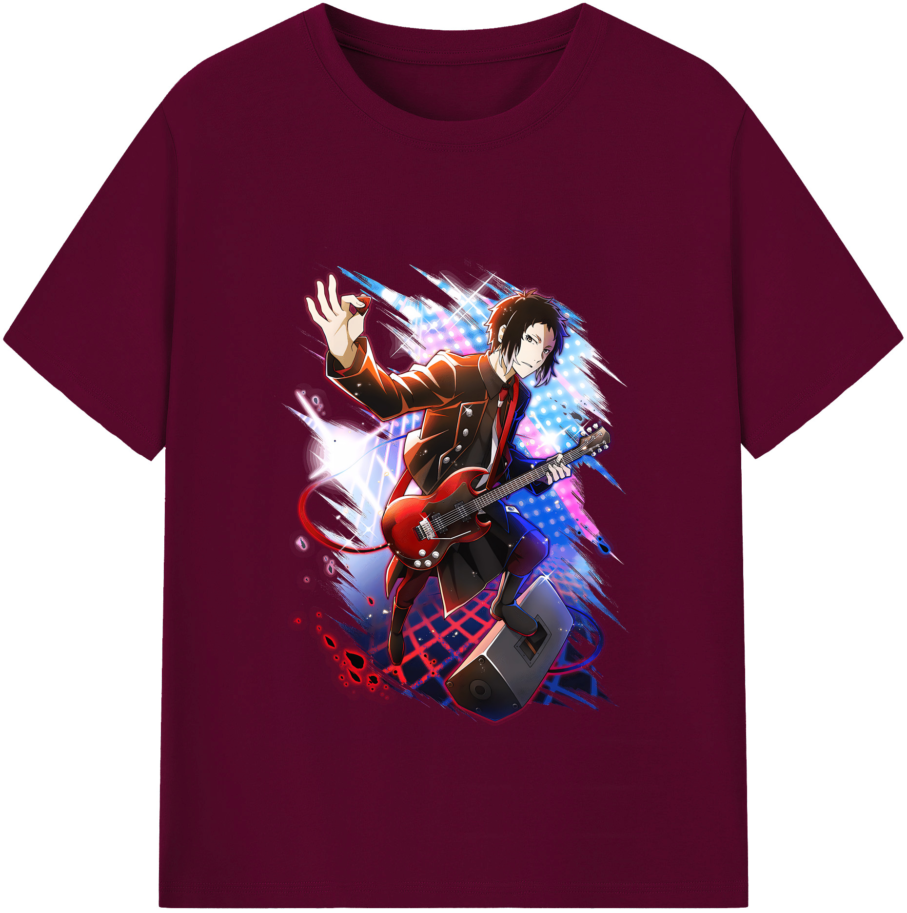 （画像用） 文豪ストレイドッグス Bungo Stray Dogs レディースカジュアルプリントTシャツ（綿100％）